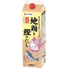야마키 N팔방 다시 토종닭과 가다랑어 육수 1.8L 종이 팩, 1개