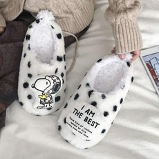 스누피 실내화 커플 룸슈즈 거실 슬리퍼
