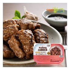 쿠즈락앳홈 한입 스테이크 280g 2팩, 2개