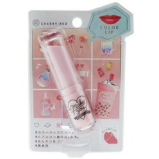 color lip 립 밤 으로 은은 하 게 착색 되 는 컬러 립 밤 은 체 리 레 드 카 미 오 일본 화장품 무 향료 작은 선물 메 일 을 사용 할 수 있다., 1개