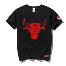 4종 NBA 시카고 불스 잭 라빈 농구 져지 티셔츠 반팔티 반소매 01A0116