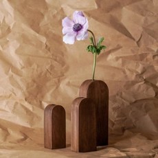 [텐바이텐] 오니프 우드 나무 화병 onif vase series 01, 1-1,기본(자작)