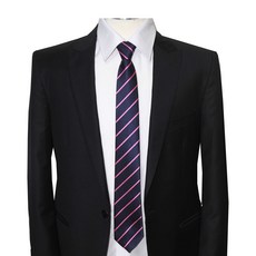 멋져브로 여러가지 색상 단체 촬영 가는 사선 넥타이 자동
