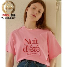 론론 NUIT D ETE 티셔츠 핑크