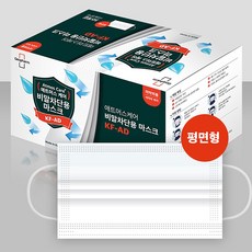 국산 애트머스케어 비말차단용 평면형 대형 마스크 KF-AD 50매 (1박스), 50장, 1개입