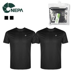 네파 네파 2종팩 21년SS 공용 테크팩 라운드 티셔츠_7HG5300-199