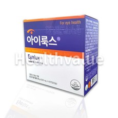 한국디아이 아이룩스 루테인 비타민 500mg X 60캡슐 + KF94마스크 증정, 1개, 30g