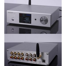 AC3 HIFI 블루투스 5.3 6 채널 풀 리모컨 프리 앰프 디코더 NE5532 opa DC12V 입력