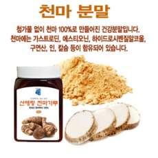 천마 가루 분말 뇌건강 혈액순환 치매예방 간건강 뇌혈관 피를맑게하는음식 악성빈혈 부정맥 동맥경화 치매영양제 천마니 천마가루 마주스 마뿌리, 천마가루 250
