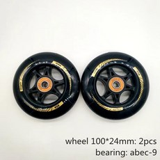 부드럽고 베어 곰링 스쿠터 휠 로트 당 바퀴, 18.100x24 bearing, 1개