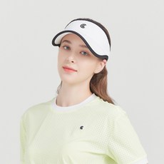 클리브랜드 여성용 심플 로고포인트 골프모자, CGUCP32192 블랙, 1개