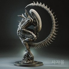 에이리언의 탄생 3D프린팅 DIY 조립 피규어 1/16 스케일 Alien Birth 에일리언 액션피규어, 1. 에이리언 3D 프린팅 1/16(15cm), 1개