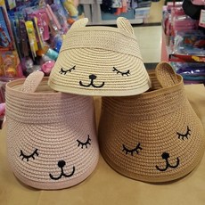 토끼귀여름챙모자