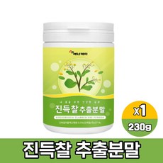 진득찰 분말 국내산 100% 희첨 진드찰추출물 가루 파우더 230g, 230g X 1통, 1개