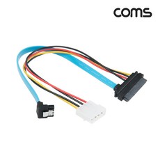 TB387 SATA + IDE 4P to 사타 22P 변환 케이블 30cm, 1개