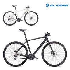 2023 엘파마 벤토르 H2000 24단 하이브리드 자전거, S(460), 루미화이트