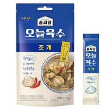 팔도 솜씨당 오늘육수 조개 6개입 12인분