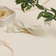 [2개1세트/초콜리트쥬얼리] 미뉴엘 새틴 공단 리본 4종류 벨벳 옆머리 고급 포인트 미니 집게핀 - 24color