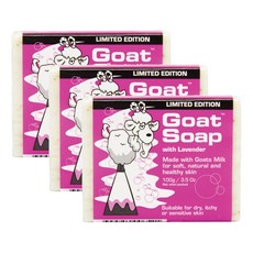 호주 고트솝 라벤더 산양유 비누 100gx3개 Goat Soap With Lavender, 100g, 3개