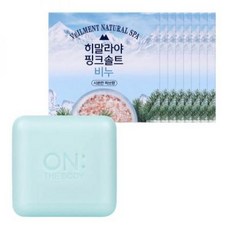 온더바디 벨먼 핑크솔트 비누 허브향 90g 8개