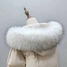 패딩 모자털 여성 리폼 라쿤 퍼 후드 겨울 교체 페이크