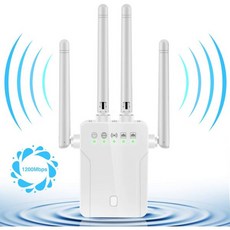 2023 최신 WiFi 익스텐더 - 최대 9800평방피트 및 40대의 가정용 듀얼 밴드 2.4G 및 5G WiFi 익스텐더 신호 부스터 이더넷 포트 포함 1200Mbps 인터, 2023 최신 WiFi 익스텐더 - 최대 9800평방피, 1개