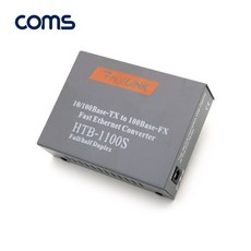 Coms [BT441] Coms SC타입 광 컨버터 A타입 / 싱글모드 / 25km / HTB-1100S / 100 Base-FX