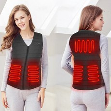 A25 여성용 발열조끼 온열 열선 보온 USB 열 방한 전기 스마트 조끼