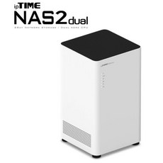 ipTIME NAS2DUAL 네트워크 넷하드 4TB 정품HDD, 없음