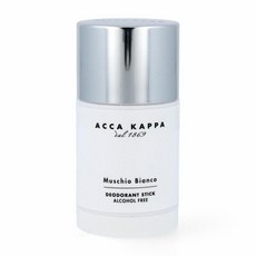 이탈리아 아카카파 무스키오 비앙코 데오드란트 스틱 75ml 화이트 머스크 아빠 남친 썸남 센스 있는 선물, 1개