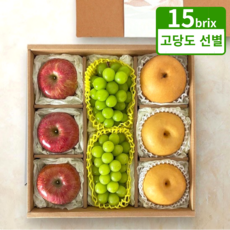 고급 추석 과일 선물세트 샤인사과배, 1개, 4kg