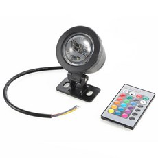 수중 RGB LED 스포트라이트 전구 AC 110V 220V DC 12V 15W 10W 풍경 빛 홍수 빛 야외 정원 분수 풀 장식, 실버 EU 플러그, 검정색 85-265V