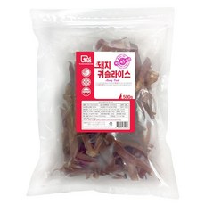 펫나라 돼지귀슬라이스 250g, 없음, 돼지 - 돼지귀슬라이스