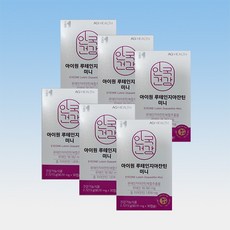 안국건강 아이원 루테인 지아잔틴 미니 90.91mg 60캡슐 6박스 12개월분, 6개