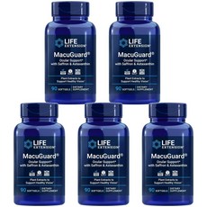 Life Extension 라이프 익스텐션 마쿠가드 샤프란 아스타잔틴 소프트젤, 90정, 5개