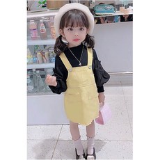 노란색멜빵