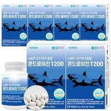 4+2 엠비피 콘드로이친 1200 / 유단백추출물 고함량 프리미엄 상어연골, 6개, 60정