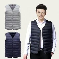 겨울 회사 사무실 베스트 조끼 초경량 데일리 패딩