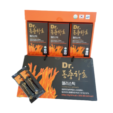 닥터동충하초젤리스틱밀리타리스 코세핀함유면역증강, 30개