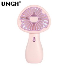 초소형 미니 학생 선풍기 사무실 소형 손풍기 야외 휴대용 무소음 충전 여행, 분홍색, 1개