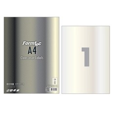 [폼텍]반투명라벨(LC-3130A410매1칸), 단품