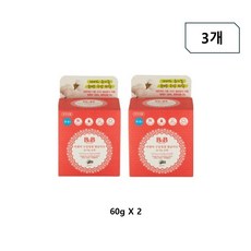 비앤비 유아 구강청결 멸균티슈 30매 유아구강청결티슈, 120g, 3개