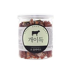 개이득 반려견 간식 200g, 소슬라이스맛, 7개입