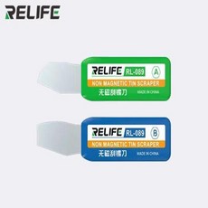 RELIFE RL-089 멀티 슬로프 비자성 주석 스크레이퍼 세트 마더 보드에 긁기 CPU 스트레이트 홀 IC, 1개 - 멀티슬로프