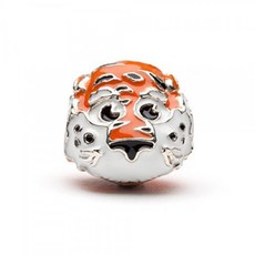 Stone Armory AU Aubie The Tiger 3D Bead Charm-판도라 및 기타 제품에 적합-Go Tigers!