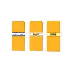 [코리아문구사] 이화 황봉투 A4 100매, 구형