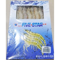 통새우(바나메이 30미구이용500g), 1개, 500g