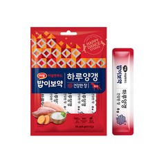 하림 밥이보약 하루양갱 건강한 장, 닭+고구마, 56g, 10팩