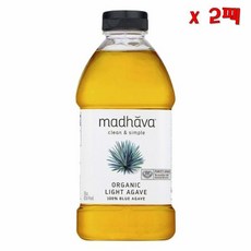 Madhava 매드하바 골든 라이트 블루 아가베 넥타 1.3kg 2개