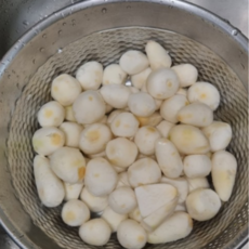 [국내산] 곡성 햇 생 토란곡성토란 깐토란 진공포장 소분발송, 1박스, 1kg(500g*2)